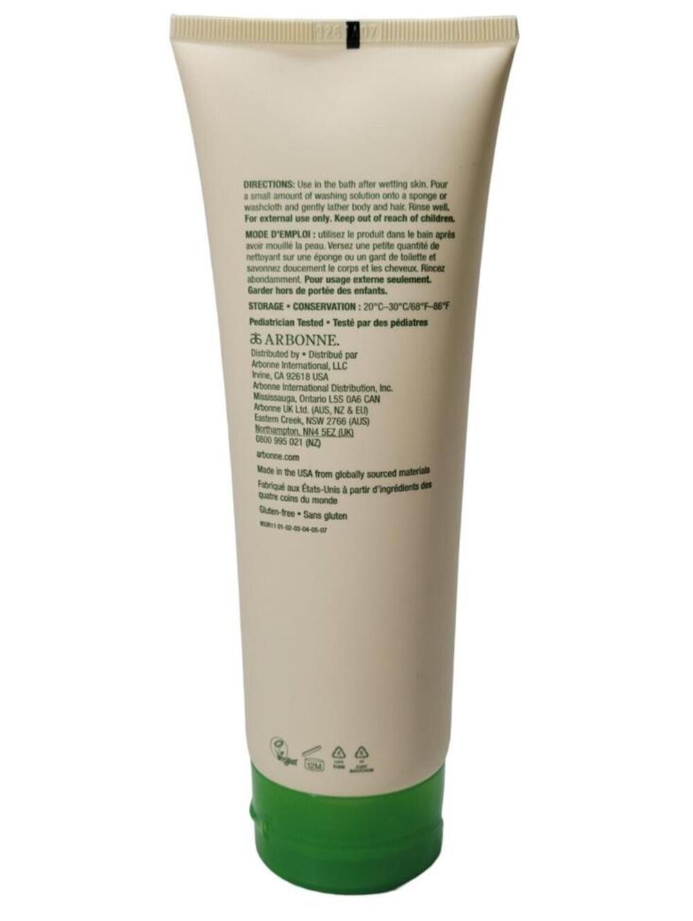 ABC ARBONNE BABY CARE Hair & Body Wash 8oz VEGAN New UNSEALED - Picture 3 of 5
